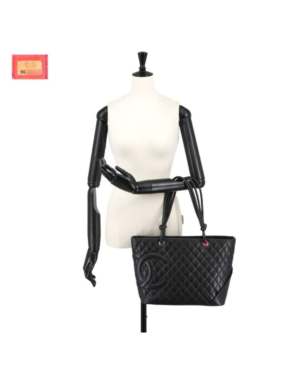 Chanel Cambon Line Large Tote Calfskin Black - Picture 10 of 10